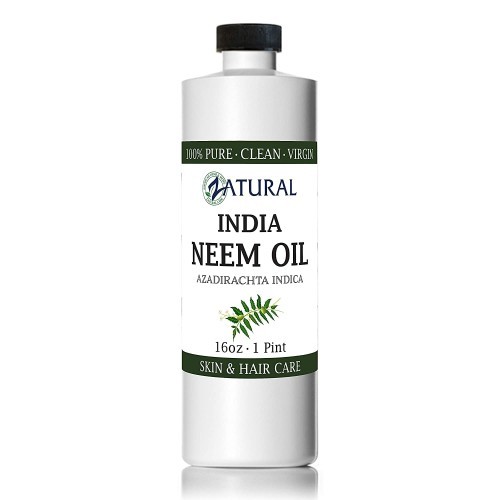 100% pure natural cold pressed neem oil